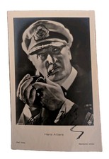 Autogramm - Hans Albers - org. signierte ROSS Autogrammkarte, UFA, Hamburg 30er