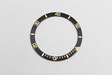 Aluminium Bezel insert black gold Inlay fit for Seiko SKX/SRDP Ø 38mm / 31,5mm