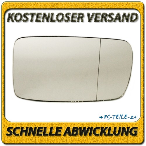 Spiegelglas für bmw 3er e46 - spiegelglas,