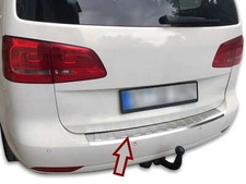 Ladekantenschutz Edelstahl matt passend für VW TOURAN 1T3 | 2010-2015 Abkantung
