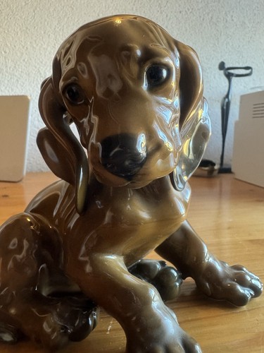 Rosenthal dackel figur - dackel,