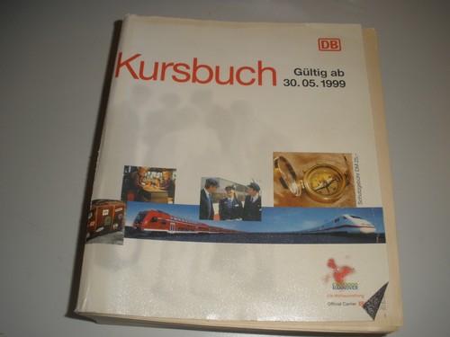 Kursbuch deutsche bundesbahn - kursbuch,