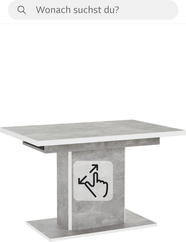 Ausziehbarer esstisch - ausziehbarer,
