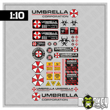 Stickerbogen 38tlg Umbrella