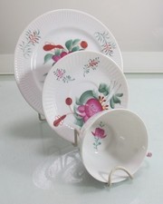 Gedeck Warnecke Friesenrose Ostfriesische Rose Teetasse Kuchenteller mehr da