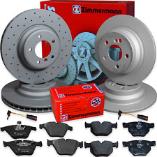 Mercedes E 250 CDI (W212) AMG Sportpaket Bremsscheiben Bremsbelag  Zimmermann