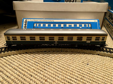 Märklin 4111 H0 DB D-Zug-Personenwagen mit Inneneinrichtung, 70er Jahre, in OVP 