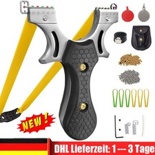 Schleuder Jagd Sling Shot Set für Erwachsene,Professionelle Edelstahl Taktische~