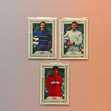 NIGEL MANSELL DAVID COULTHARD ALAIN PROST F1 TOPPS ECCELENZA IT LOT 3X CARDS (2)