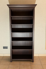 Kolonialstil Regal dunkelbraun  180cmx80cmx40cm