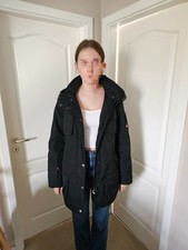 Winterjacke Damen Wellensteyn Schneezauber Größe M schwarz mit Kapuze