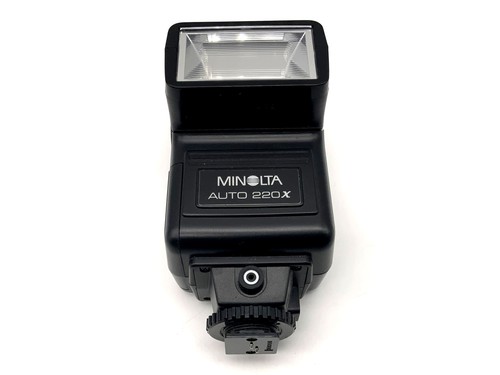 Minolta auto 220x blitzgerät - minolta,