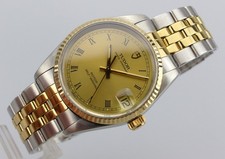 TUDOR Prince Oysterdate Automatic - 72033 - Golden Roman Dial - Papers 1993