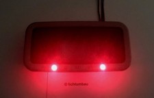 VW Polo 6N Innenleuchte Ambiente W8 Style Rot Blau Weiss LED