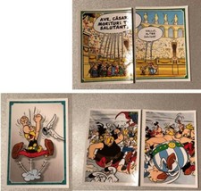 60 Jahre Asterix Panini 5 Sticker 13 14 15 39 40 ave cäsar morituri te salutant