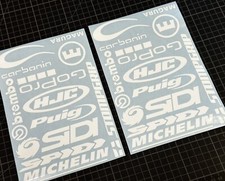 Sticker set race sponsors