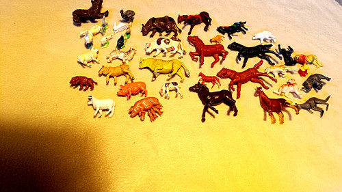 Plastik figuren 70er - 37, ,