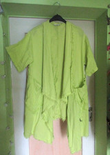 #Leinenjacke Blazer Gr. 42 -