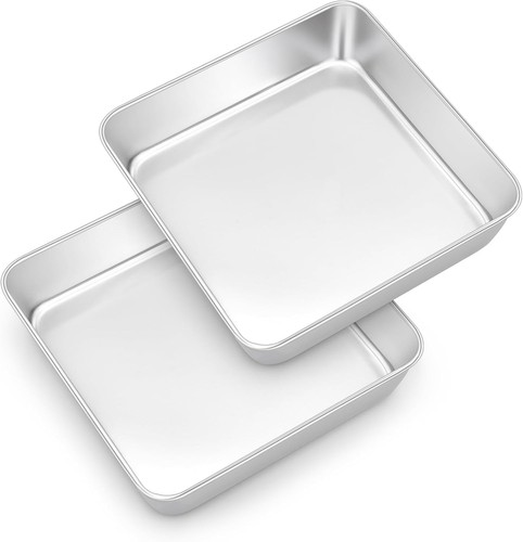 Quadratische kuchenform 2er - quadratische,