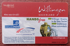 Eine 1 TAG LIFTKARTE, Willingen Sauerland, Skipass sammeln