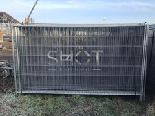 Bauzaun 100 lfm Mobilzaun Absperrzaun Baustellensicherung Bauzäune LIEFERUNG 0Є