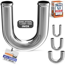 180° EDELSTAHL BOGEN V2A Rohr