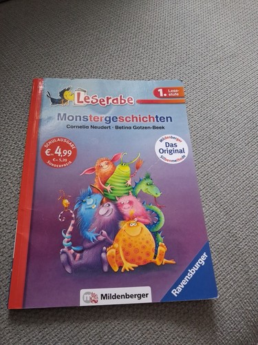Leserabe monstergeschichten - leserabe,