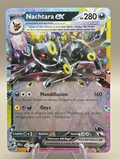 Pokemon Karte Nachtara EX 060/131 Prismatische Entwicklungen deutsch Near Mint