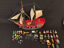 Playmobil Piratenschiff 3940 mit vielen Figuren und Zubehör, sehr guter Zustand