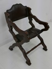 3134-Ledersessel-Armlehnenstuh