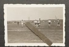 Foto Wk2 Panzerjäger Fußballspiel Duisburg Stadion oben ohne Fabrik Thyssen Bild