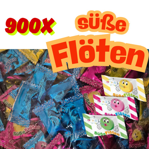 900 stk traubenzucker flöten - stk,