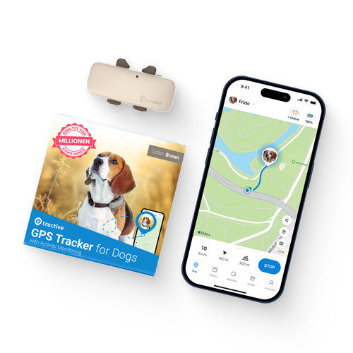 Tractive dog gps tracker - tractive,