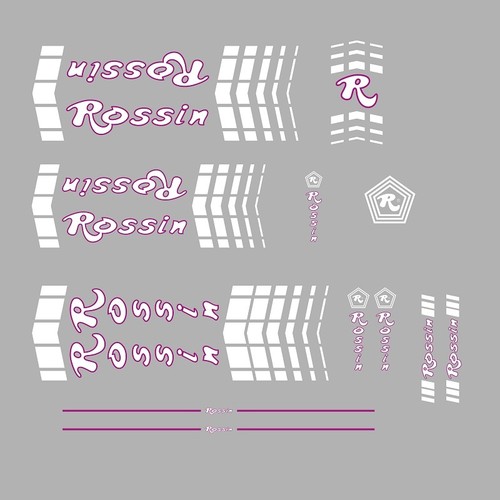 Rossin fahrradrahmen aufkleber - rossin,