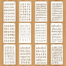 Buchstaben schablone - buchstaben,