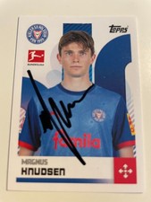 Topps 2024/25 signiert Magnus Knudsen