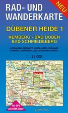 Rad- und Wanderkarte Dübener
