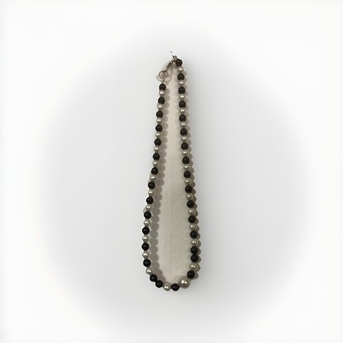 Edelstein halskette onyx - ", &