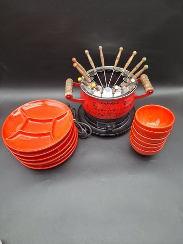 Wächtersbach fondue set - wächtersbach,