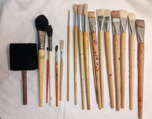 Pinsel konvolut aquarell - 18,