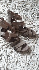 Sandalen beige Gr.39 5 th Avenue Deichmann