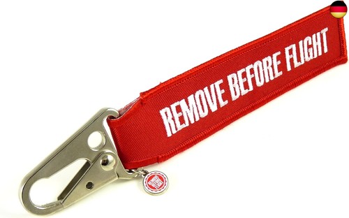 Remove before flight - before,
