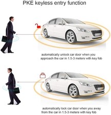 Nachrüstung schlüsselloser Zugang und Auto-Alarm-Keyless Entry Fernstartfunktion
