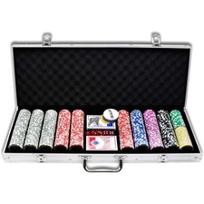 Pokerkoffer 500 Chips