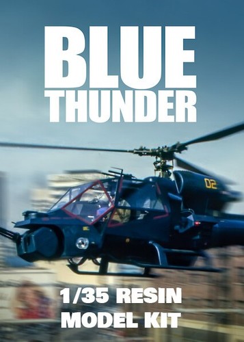Blue thunder 1983 - 1983, resin