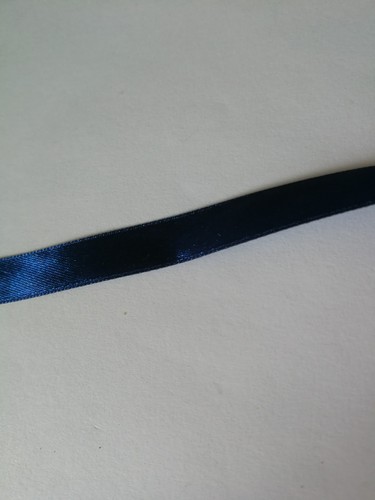 M satinband dunkelblau - ca.,