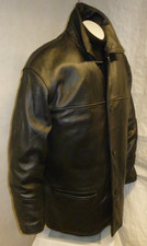 Schwere Retro Lederjacke für