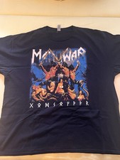 Manowar Shirt xxl schwarz "Gods of War" ungetragen Rarität doppeldruck
