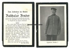 Orig. Sterbebild Soldat °