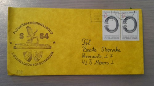 Postkarte marineschiff - postkarte,